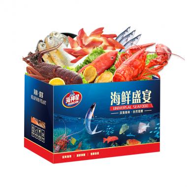 海神星海鲜礼盒A款约2600g