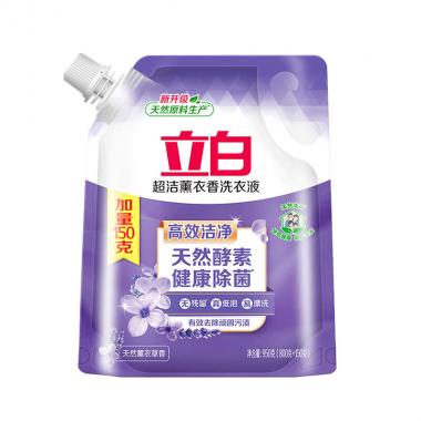 立白超洁熏衣香洗衣液大瓶装香味持久 