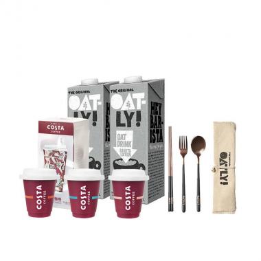 COSTA OATLY联名款燕麦拿铁组合