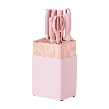 双立人ZWILLING Now S系列刀具7件套-虾粉色