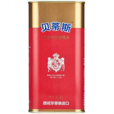 贝蒂斯特级初榨橄榄油1L
