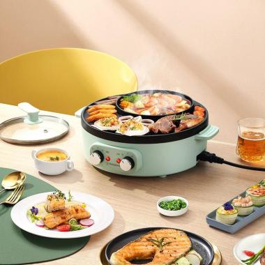 西屋Westinghouse多功能涮烤一体锅