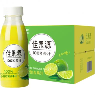 佳果源小青柠汁复合果汁280g*9