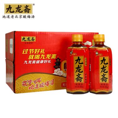 九龙斋酸梅汤礼盒装 400ml*12瓶
