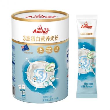 安佳 3重蛋白营养奶粉 25g*14