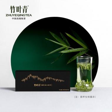 竹叶青 茶叶峨眉高山绿茶明前茶叶特级(静心)中秋茶礼礼盒60g