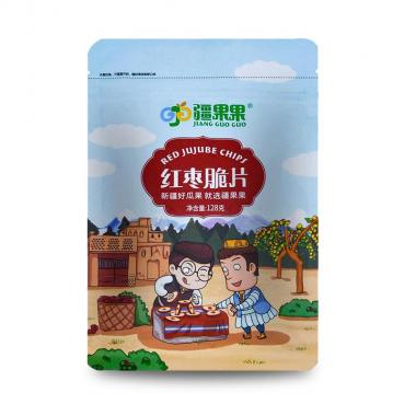 疆果果红枣脆片128g*2