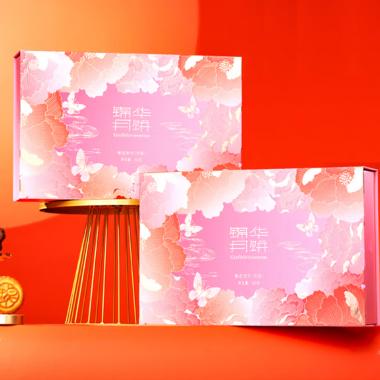 锦华繁花贺月饼礼盒560g
