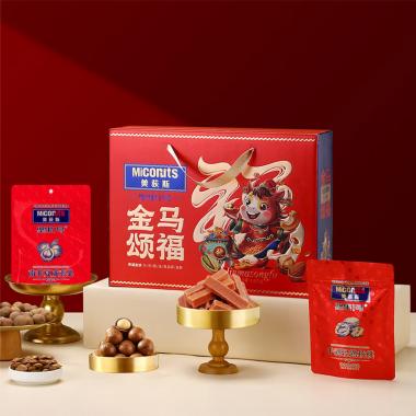 美荻斯金马颂福坚果礼盒1600g
