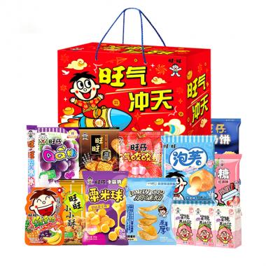 【旺旺】旺气冲天零食箱(小号958g）